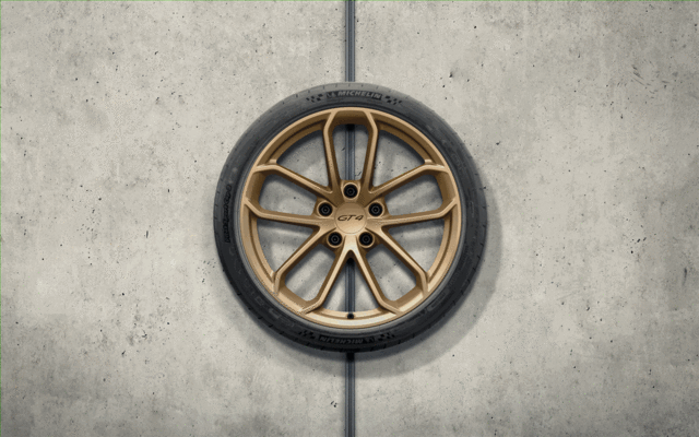 98204460303 - : 20-Inch 718 Cayman GT4 Set Of Wheels for Porsche: 718 Cayman, 718 Spyder Image