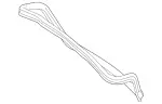 2177500598 - Body: Weatherstrip for Mercedes-Benz Image