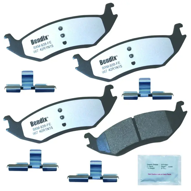 MKD967FM - : BENDIX Fleet MetLok Brake Pad for BENDIX Image