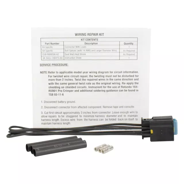 Wire Assembly - Ford (FU2Z-14S411-AAA)