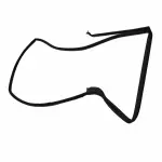 9E5Z5425325A - Body: Door Weather-strip for Ford: Fusion | Lincoln: MKZ | Mercury: Milan Image