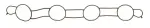 13120100 - : GASKET, INTAKE MANIFOLD for Ajusa Image