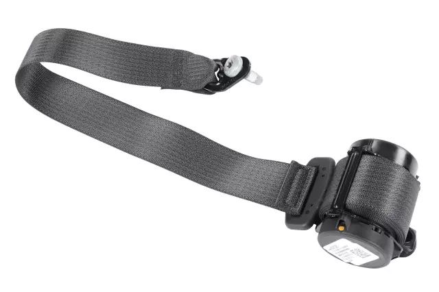 Jet Black Rear Seat Retractor Side Belt - GM (19353330)