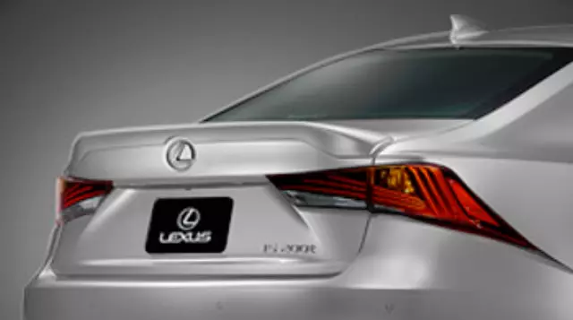 PT9385319030 - Exterior: Rear Spoiler Kit, Low Profile for Lexus: IS200t, IS300, IS350 Image