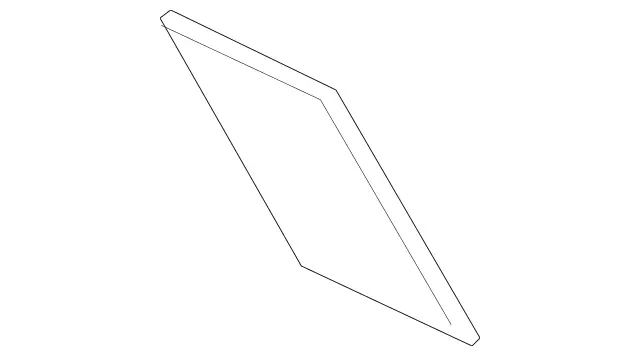 9838910 - : Felt Strip for Mercedes-Benz Image