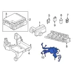 NU5Z12A581A - : Wire Assembly for Ford Image