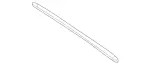 46369824007C45 - Body: Roof Molding for Mercedes-Benz Image