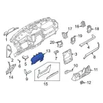 NL1Z78044D70BD - : Cluster Bezel for Ford: Expedition, F-150 Lightning Image