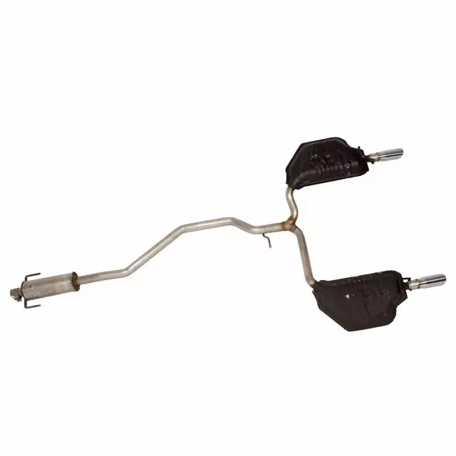 9E5Z5230F - Exhaust: Muffler &amp; Pipe for Ford: Fusion | Lincoln: Zephyr | Mercury: Milan Image