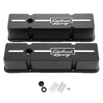 41643 - : Racing Series Valve Covers for Chevy 262-400 V8 1959-86. for Edelbrock Image