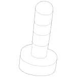 1239900136 - : Screw for Mercedes-Benz: 190, 190D, 190E, 220D, 230, 240D, 260E, 280, 280C, 280CE, 280E, 300CE, 300E, 300S, 300SD, 300SE, 300SEL, 300SL, 300TE, 380SE, 380SEL, 400E, 400SE, 400SEL, 500E, 500SEC, 500SEL, 500SL, 560SEC, 560SEL, 600SEL, 600SL, C220, C230, C240, C280, C320, C43 AMG, CL500, CL55 AMG, S420, S430, S55 AMG, S600, S63 AMG, SL320, SL500, SL55 AMG, SL550, SL600, SL63 AMG, SL65 AMG, SLC300, SLC43 AMG, SLK230, SLK250, SLK280, SLK300, SLK320, SLK350, SLK55 AMG Image