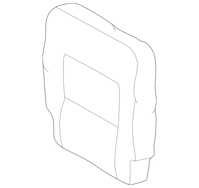 46392017477C12 - Body: Seat Cover for Mercedes-Benz Image