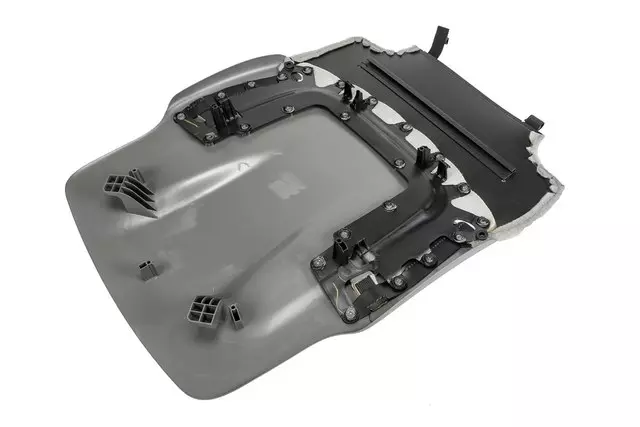 Dark Ash Gray Front Seat Back Cushion Finish Panel - GM (23365180)