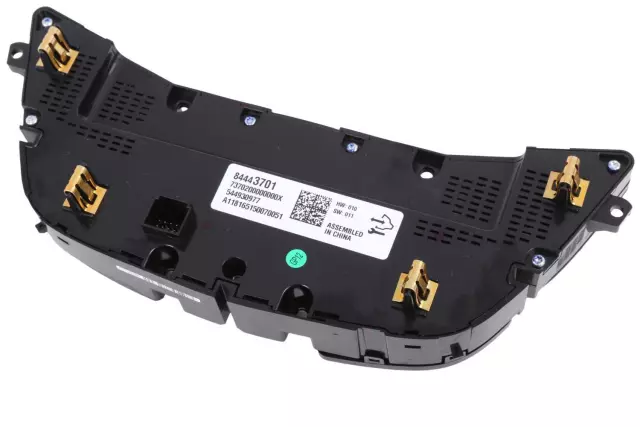 84443701 - : Jet Black Heating and Air Conditioning Control Panel for Buick: Envision Image