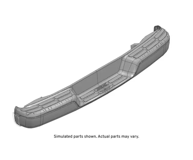 25962249 - Body: Bumper Assembly for Chevrolet: Express 1500, Express 2500, Express 3500 | GMC: Savana 1500, Savana 2500, Savana 3500 Image