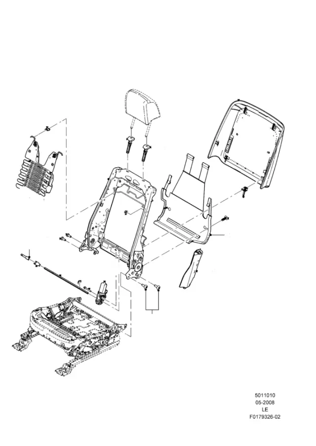 8A5Z14547A - Body: Adjust Motor for Ford Image