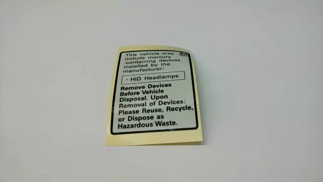 91502FE110 - : Info Label for Subaru Image