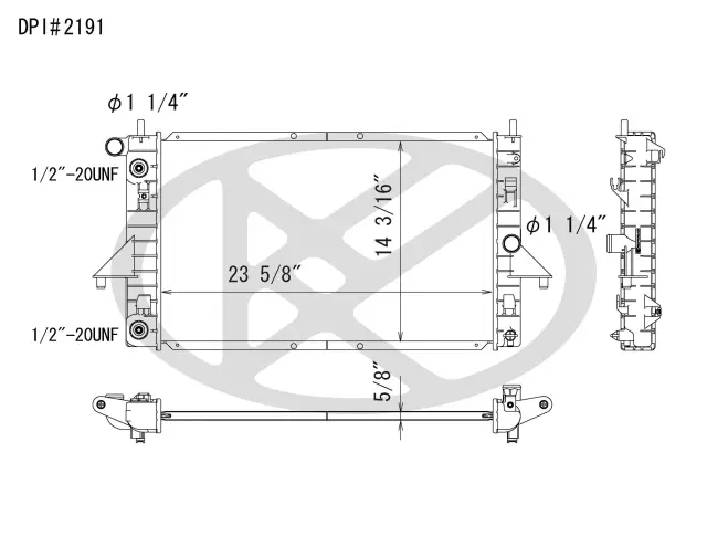 A2191 - Cooling Systems: Koyorad Radiator for Koyo Image