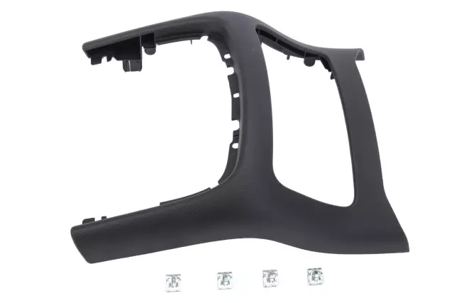 22937682 - : Jet Black Front Floor Console Rear Trim Panel for Cadillac: CTS Image