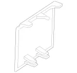 2038350119 - Heating and Ventilation: Cover for Mercedes-Benz Image