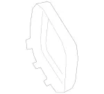 2058852221 - Detachable Parts: Trim Strip for Mercedes-Benz Image