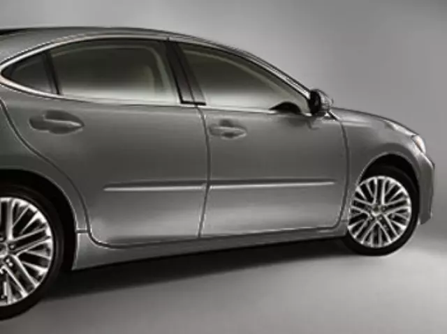 PT29A5314001 - Exterior: Body Side Moldings - Atomic Silver for Lexus: ES300h, ES350, GS F, GS Turbo, GS200t, GS300, GS350, GS450h, IS200t, IS250, IS300, IS350 Image