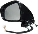 955767 - Body: Side View Mirror Left Power, Heated, Puddle Light for Dorman Image