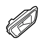 8A6Z5822601CE - : Handle, Inside for Ford: EcoSport Image