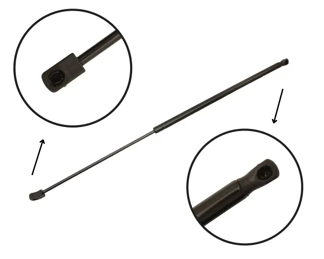610372 - Exterior: Hood Lift Support for Tuff Support Image