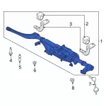 MB3Z5482B - : Stabilizer Bar for Ford: Bronco Image