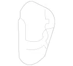 23069400409117 - : Shackle for Mercedes-Benz Image