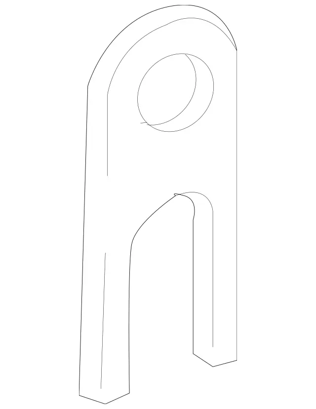 2308680011 - Driver Seat: Plate for Mercedes-Benz: SL500, SL55 AMG, SL550, SL600, SL63 AMG, SL65 AMG Image image