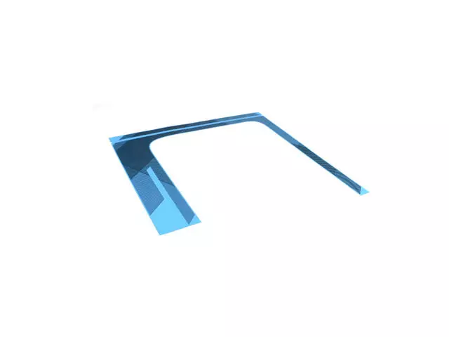 6JU55RXFAA - Exterior Ornamentation: Quarter Rear Decal, Right for Jeep: Wrangler Image