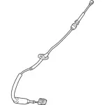 JL3Z7E395J - Automatic Transmission: Shift Control Cable for Ford Image