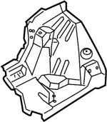 64130AR200 - Body: Front Panel for Infiniti Image