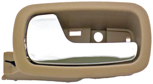 81854 - : Interior Door Handle - Front Left - Chrome Lever+Beige Housing (Neutral) for Dorman Image