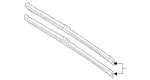 9108240100 - : Wiper Blade for Mercedes-Benz Image