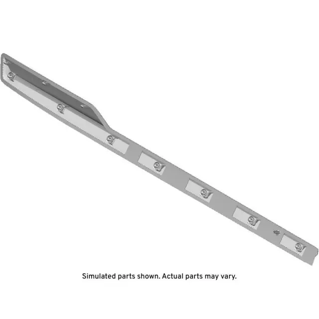84707747 - : Galvano Silver Front Passenger Side Door Molding for GM Image