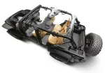 BRJL18F2 - : JEEP BEDRUG 18+ JEEP JL 2DR FRONT 2PC FLOOR KIT for BedRug Image