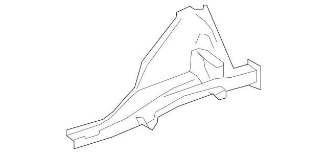 1646102810 - Substructure: Longitudinal Member for Mercedes-Benz Image