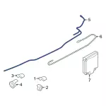 PK4Z15K867E - Body: Wire Harness for Ford Image