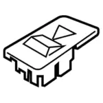 HC3Z14527BA - Body: Switch Housing for Ford: F-250 Super Duty, F-350 Super Duty Image