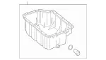 6510100313 - : Oil Pan for Mercedes-Benz Image