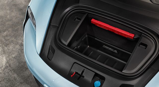 9J104400000 - Interior: Trunk Liner - Front for Porsche: Taycan Image