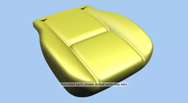 Ebony Driver Seat Cushion Cover - GM (20781577)