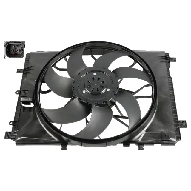 107458 - Cooling Systems: Febi 107458 Engine Cooling Fan Assembly for FEBI RUBBER CO Image