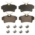 ZD627A - : QuickStop Rear Disc Brake Pad Set Ceramic for WAGNER BRAKE Image