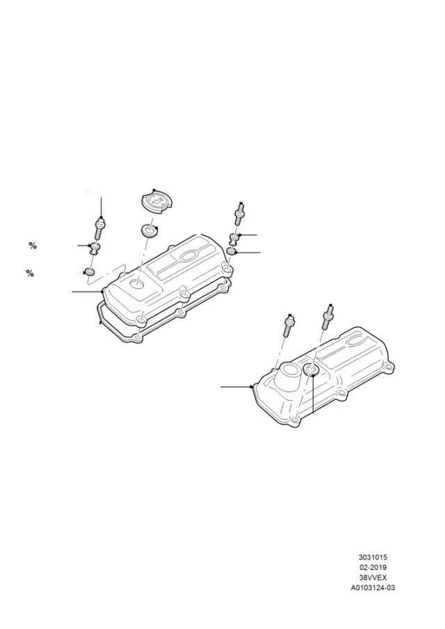 1L3Z6766AA - Engine: Filler Cap for Ford Image