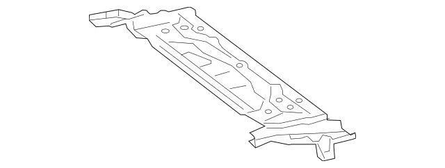 2056103801 - Substructure: Crossmember, Rear Axle for Mercedes-Benz: C350e, C400, C43 AMG, C450 AMG, C63 AMG, C63 AMG S, E400, E450, E53 AMG Image image
