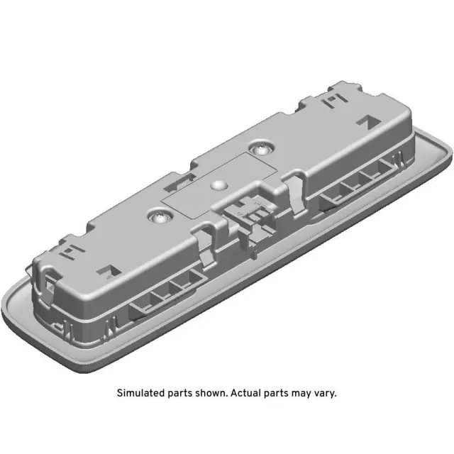 39114119 - : Light Opel Gray Center Reading Lamp for Buick: Regal Sportback, Regal TourX Image